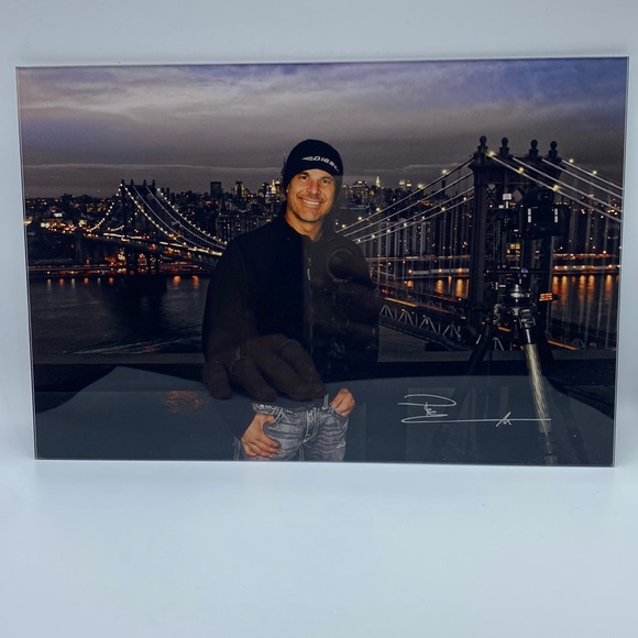 Hand signed self portrait of famed photographer PETER LIK rare find